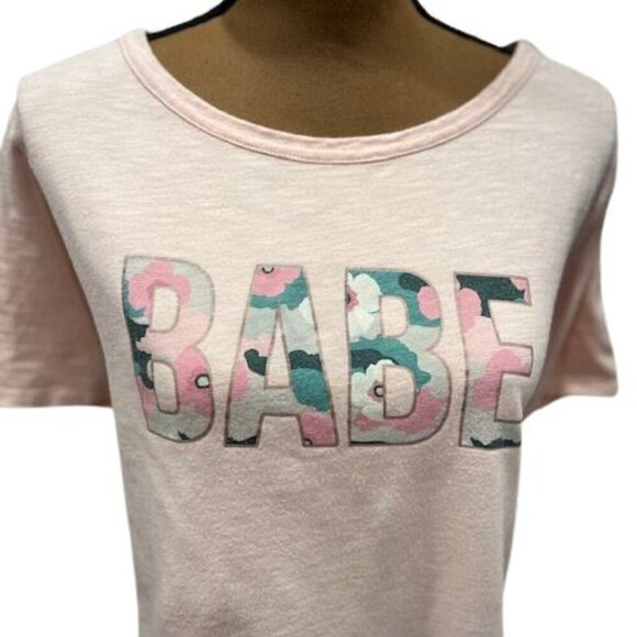 Lane Bryant Pink “BABE” Short Sleeve T-Shirt – Size 22/24 - Picture 2 of 6
